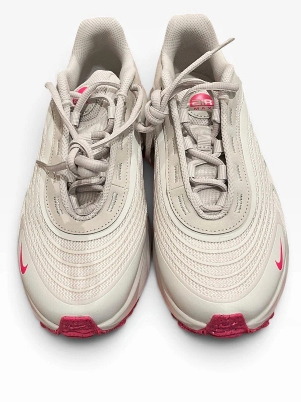 Nike Air Max Women's Sneakers in White & Pink US 7